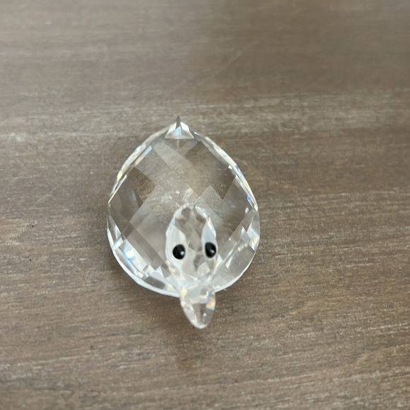 SWAROVSKI Duck w Silver Beak Med Crystal Figurine - Picture 4 of 7